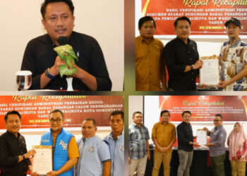 Gelar Rekap Hasil Verifikasi Administrasi Perbaikan Kedua, Mario Nurkamiden : Kedua Pasangan Calon Melanjutkan Ketahap Verifikasi Faktual Kedua