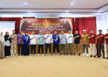 Gelar Rakor Penyusunan Daftar Pemilih Dilokasi Khusus, Ini Harapan Ketua KPU Kota Gorontalo