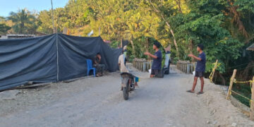 Proyek Pembangunan Jembatan Nanati, Diduga Kontraktor Abaikan K3