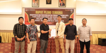 Pilkada Serentak Tahun 2024, KPU Kota Gorontalo Tetapkan Daftar Pemilih Sementara 