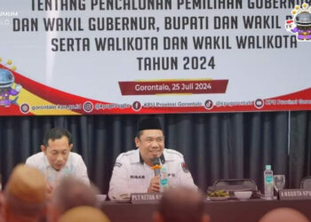 KPU Provinsi Gorontalo Sosialisasikan PKPU Nomor 8 Tentang Pencalonan Gubernur, Wakil Gubernur, Bupati, Wakil Bupati, serta Walikota, Wakil Walikota