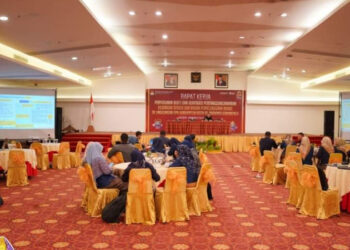 KPU Provinsi Gelar Rapat Kerja Penyusunan Bukti Verifikasi Pertanggungjawaban Keuangan Satker & Badan Penyelenggara Adhoc