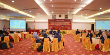 KPU Provinsi Gelar Rapat Kerja Penyusunan Bukti Verifikasi Pertanggungjawaban Keuangan Satker & Badan Penyelenggara Adhoc