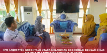 KPU Gorontalo Utara Gelar Koordinasi Awal dengan Dinas Kesehatan untuk Persiapan Pendaftaran Pasangan Calon