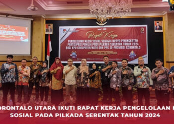 KPU Gorut Ikuti Raker Pengelolaan Media Sosial untuk Tingkatkan Partisipasi Pemilih pada Pilkada 2024