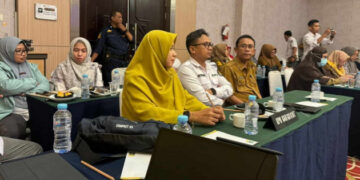 KPU Gorut Ikuti Rakor Persiapan Pemeriksaan Kesehatan Paslon Pilkada Serentak 2024