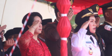 Perayaan HUT Kemerdekaan RI di Gorontalo Utara: Momen Bersejarah, Pj. Bupati dan Ketua DPRD Perempuan Pimpin Upacara