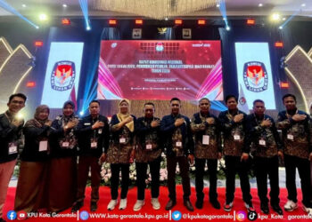 Anggota KPU Kota Gorontalo Ikuti Rapat Koordinasi Nasional Divisi Sosialisasi dan Pendidikan Pemilih