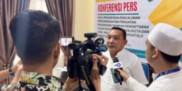 Bawaslu Kota Gorontalo Sampaikan Hasil Pengawasan Bakal Calon Perseorangan Pada Pilwako Mendatang