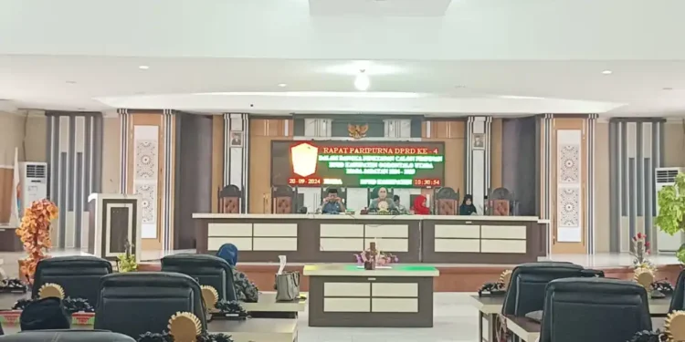 DPRD Gorontalo Utara Gelar Paripurna Pengusulan Pimpinan