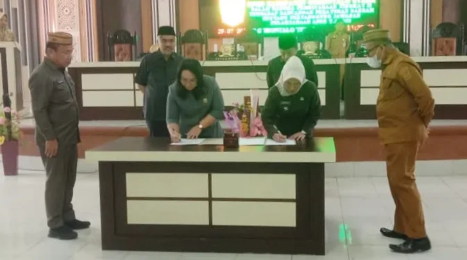 Ranperda Pertanggungjawaban Pelaksanaan APBD Tahun Anggaran 2023 Disetujui