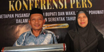 KPU Pohuwato Resmi Tetapkan 2 Pasang Calon Kepala Daerah