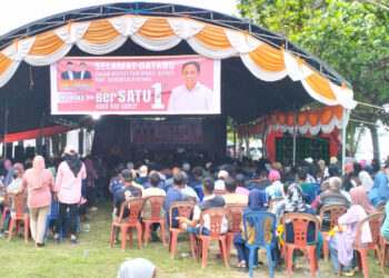 Kampanye Romantis di Monano, Ketua PKB Gorut Ingatkan Pemilih Dukung Romantis