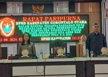 DPRD Setujui KUA-PPAS Perubahan APBD Gorontalo Utara 2024