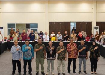 Jelang Pendaftaran Cakada 2024, KPU Gorontalo Rakor Bersama Stakeholder Terkait