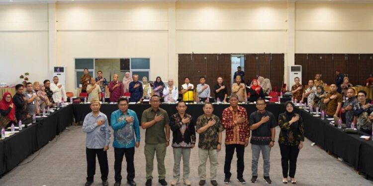 Jelang Pendaftaran Cakada 2024, KPU Gorontalo Rakor Bersama Stakeholder Terkait