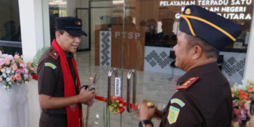 Kejati Gorontalo Resmikan Kantor Kejaksaan Negeri Kabupaten Gorontalo Utara