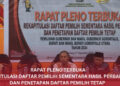 KPU Kabupaten Gorontalo Utara Tetapkan Daftar Pemilih Tetap pada Pemilihan Kepala Daerah Tahun 2024