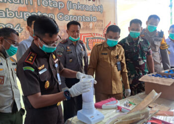 Sebagai Eksekutor Negara, Kejaksaan Negeri Kabgor Musnakan Barang Bukti