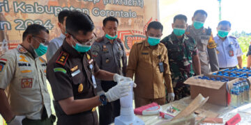 Sebagai Eksekutor Negara, Kejaksaan Negeri Kabgor Musnakan Barang Bukti