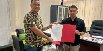 Diduga Mamfaatkan Program Aspirasi Elnino, Salah Satu Paslon Cabub & Cawabub Dilaporkan Ke Bawaslu