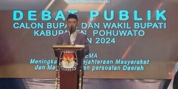 KPU Pohuwato Gelar Debat Paslon, Firman Ikhwan : Temanya Meningkatkan Kesejahteraan Masyarakat dan Menyelesaikan Persoalan Daerah