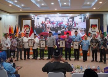 KPU Gelar Pleno Penetapan Nomor Urut Pilgub Gorontalo 2024
