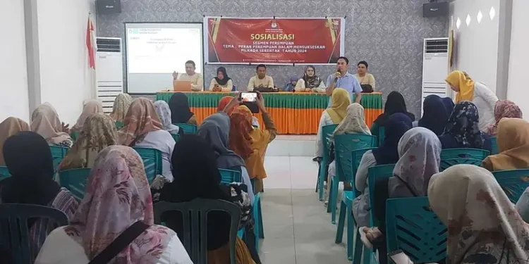 KPU Kota Gorontalo Ajak Perempuan Berperan Aktif dalam Mensukseskan Pilkada
