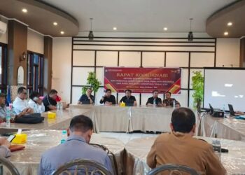 KPU Kota Gorontalo Rapat dengan Paslon Terkait Persiapan Kampanye Rapat Umum dan Debat