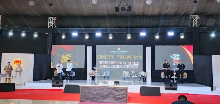 Debat Kedua Pilwako Gorontalo 2024 Dua Pasangan Calon Tidak Hadir