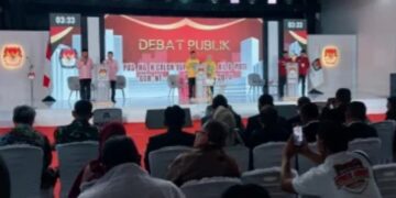 KPU GORUT Resmi Membuka Debat Perdana Pemilihan Bupati dan Wakil Bupati Gorontalo Utara 2024