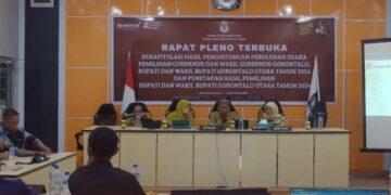 Pasangan Roni Imran dan Ramdhan Mapaliey Resmi Ditetapkan Sebagai Bupati dan Wakil Bupati Gorontalo Utara 2024