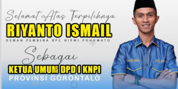 Nahkodai KNPI Gorontalo, Ini Profil Riyanto Ismail