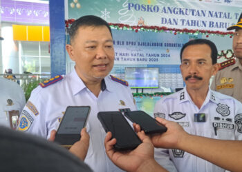 Bersama Kadis Perhubungan Provinsi, Kabandara Gorontalo Dirikan Posko Nataru