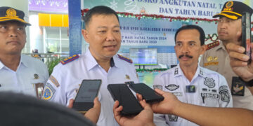 Bersama Kadis Perhubungan Provinsi, Kabandara Gorontalo Dirikan Posko Nataru
