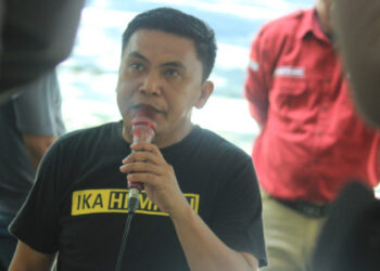 Gerakan Aktivis Milenial Gelar Demonstrasi di Depan Kantor Badan Keuangan Gorontalo Utara