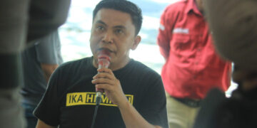 Gerakan Aktivis Milenial Gelar Demonstrasi di Depan Kantor Badan Keuangan Gorontalo Utara