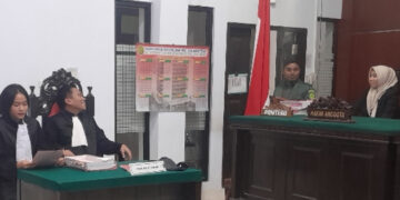 Langgar UU Pilkada, Oknum Kades Kabgor Jalani Persidangan Di Pengadilan Negeri Limboto