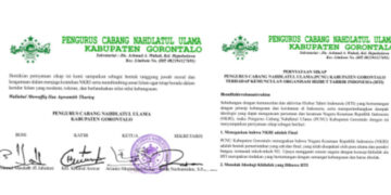 Kemunculan Organisasi HTI, Ini Pernyataan Sikap PCNU Kabupaten Gorontalo