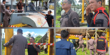 Upsss, Tim Penyidik Kejari Kabgor Sita Alat Berat Yang Digunakan CV. Irma Yunika