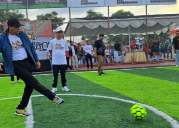 Mini Soccer Piala Kajati Gorontalo Cup 2025, I Dewa Gede Wirajanna : Kalah Menang Hal Biasa, Junjung Tinggi Sportivitas