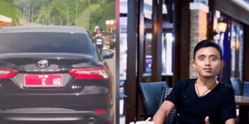 Mobil Dinas Ketua DPRD Gorontalo Diduga Gonta Ganti Plat Nomor, Terpantau Melintas dengan Plat Terbalik