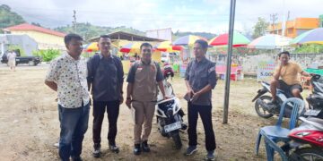 Bawaslu Gorut Lakukan Monitoring Kampanye Paslon di Desa Molingkapoto