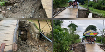 Bicara Pembangunan Tapi Tak Paham Prioritas, Fian Hamsah : Jembatan Ini Saksi Nyatanya