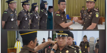 Pelantikan Kasubsi dan Penyematan SK Kenaikan Pangkat, Abvianto Syaifulloh : Jadikan Momentum Ini Untuk Menjaga Marwah Institusi Kejaksaan