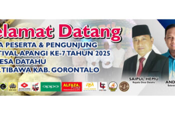 Ribuan Kue Apangi Dibagikan Gratis, Festival Apangi Kembali Semarakkan Desa Datahu