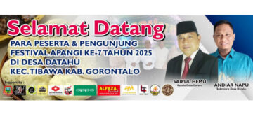 Ribuan Kue Apangi Dibagikan Gratis, Festival Apangi Kembali Semarakkan Desa Datahu