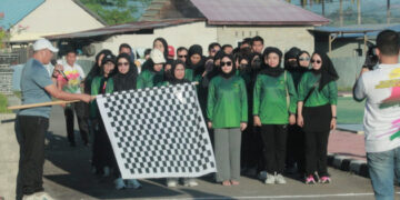 Memperingati HUT IAD KE XXV, Kejari Gorout Gelar Jalan Sehat