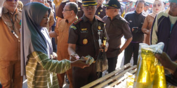 Kejari Kabgor Gelar Operasi Pasar, Wujud Kepedulian terhadap Ketahanan Pangan Daerah