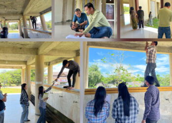 Kejari Gorontalo Utara Periksa Fisik Bangunan Masjid Jabal Iqro’, Diduga Ada Penyimpangan Proyek